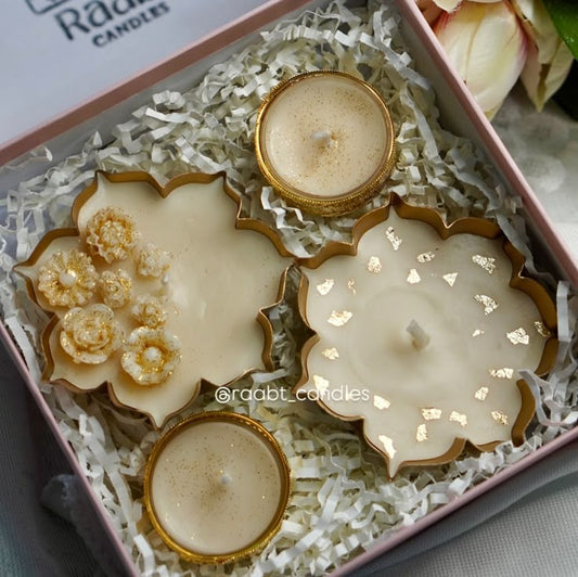 Luxury Festive Candle Hamper – Set of 4